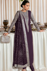 Aariah Veil Embroideried Pakistani suit Work EAPK0008